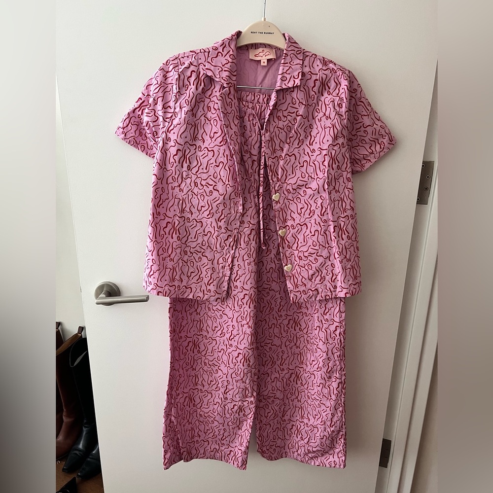 Lisa Says Gah Billie PJ set